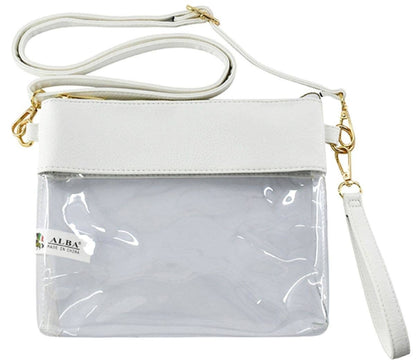 Game Day Clear Crossbody Bag Purse : Leopard