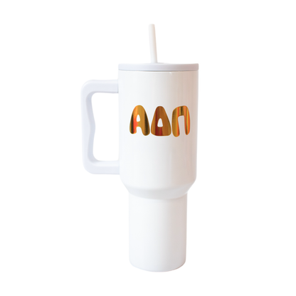 40oz 24 Karat Sorority Tumbler: KAPPA KAPPA GAMMA