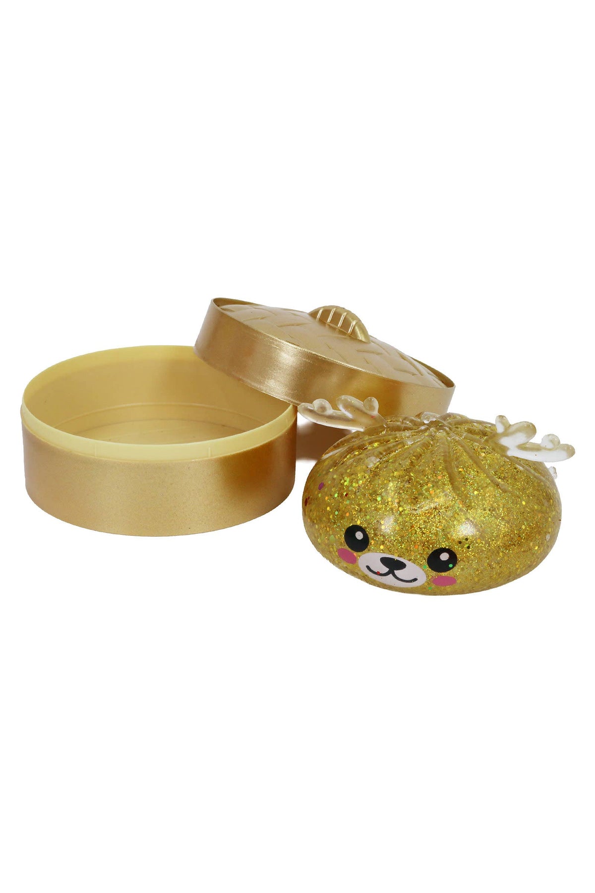 PREORDER: Christmas Reindeer Glitter Sugar Maltose Dumpling Squishy: ASSORTED / ONE SIZE
