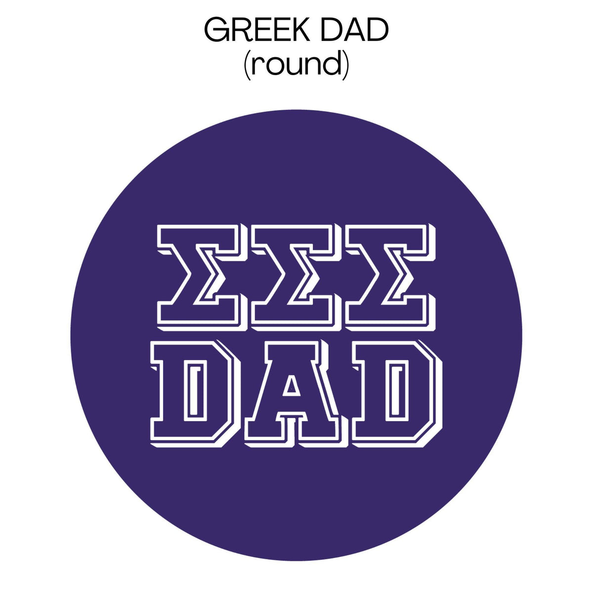 Sorority DAD Can Coolers Greek dad / Chi Omega / Slim
