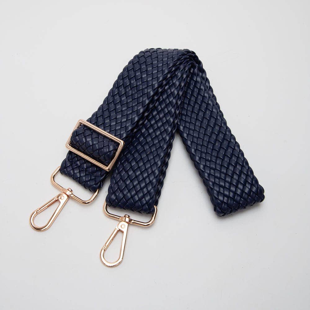 Bella Woven Women's Bag Strap: Red