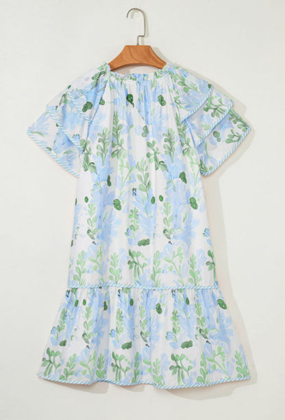 CLEARANCE: The Claire dress - blue