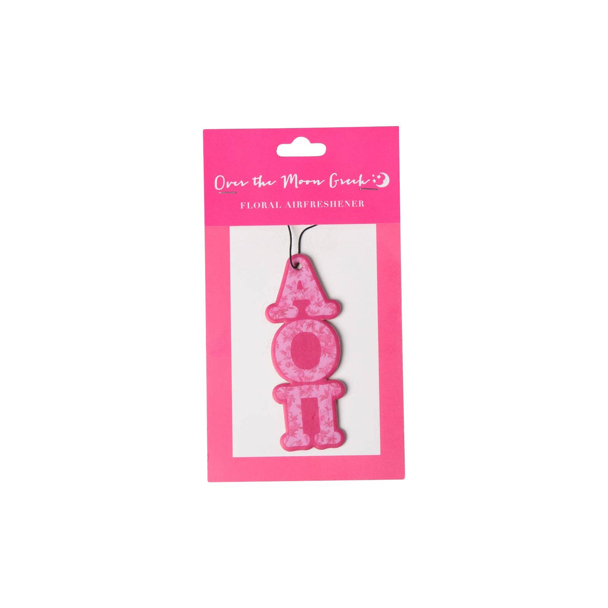 Sorority FLORAL Air Freshener: Phi Mu