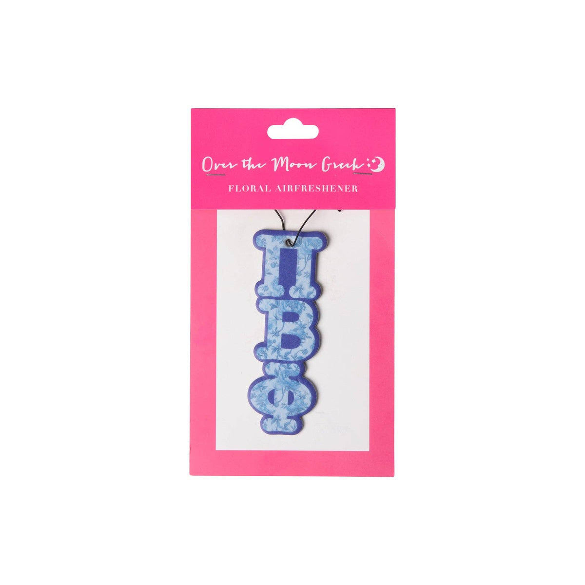 Sorority FLORAL Air Freshener: Phi Mu