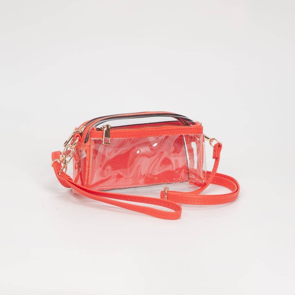 Stacy Clear Game Day/Stadium Bag Purse : Gold
