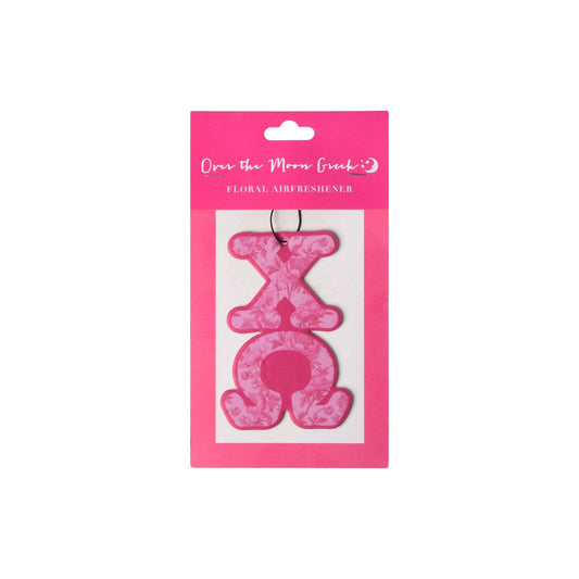 Sorority FLORAL Air Freshener: Chi Omega