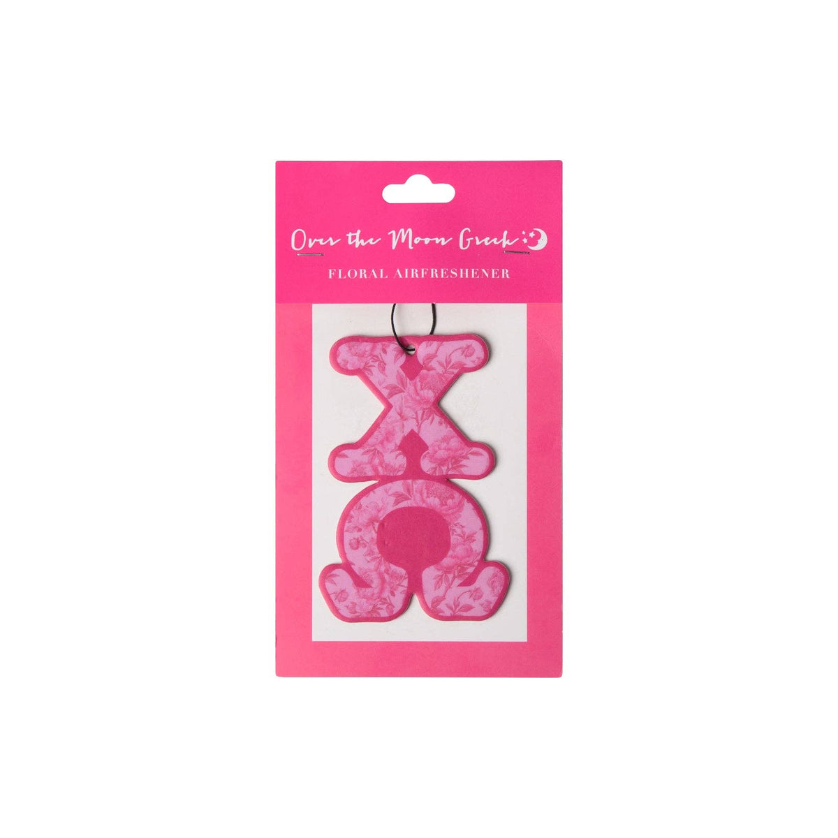 Sorority FLORAL Air Freshener: Alpha Omicron Pi