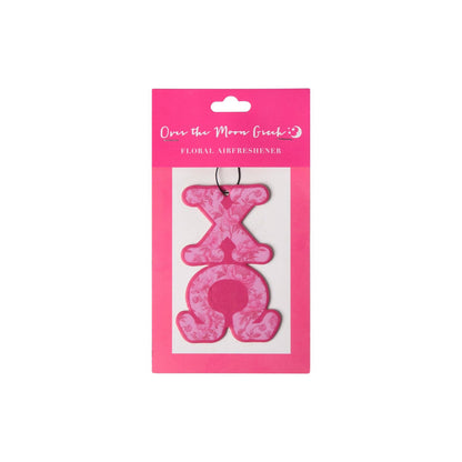 Sorority FLORAL Air Freshener: Alpha Omicron Pi