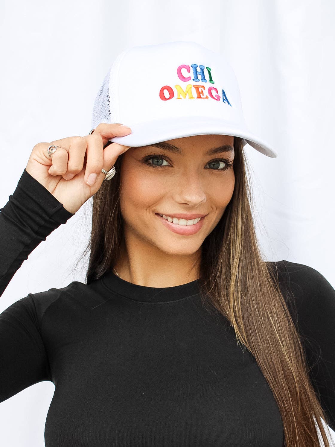 Sorority Fun Times Trucker Hat: PHI MU