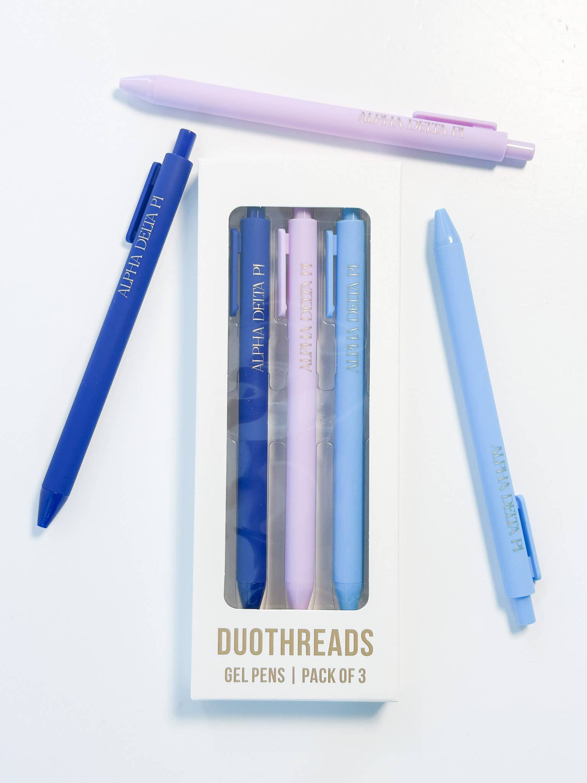 Lettered Luxe Sorority Pens: ALPHA GAMMA DELTA