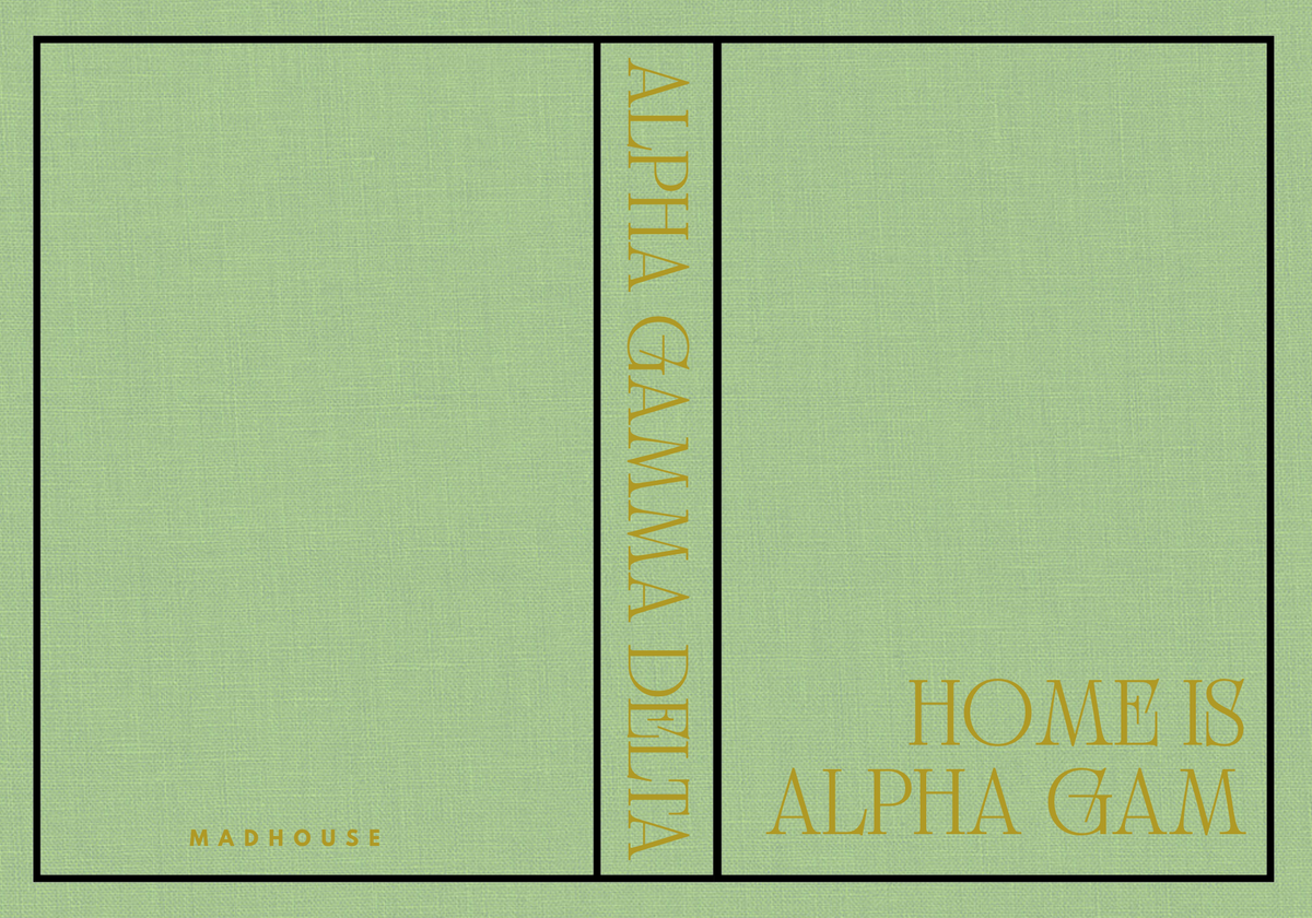 Sorority Keepsake Book Boxes 2026: Alpha Omicron Pi Pink