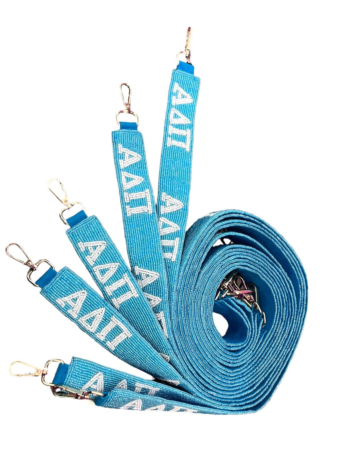 Sorority Beaded Purse Straps - Alpha Omicron Pi