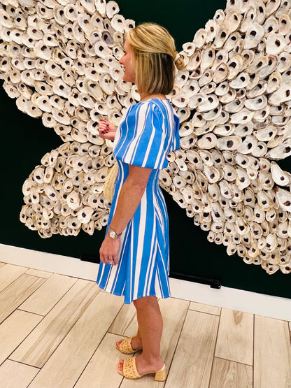 Flying Tomato striped  mini dress