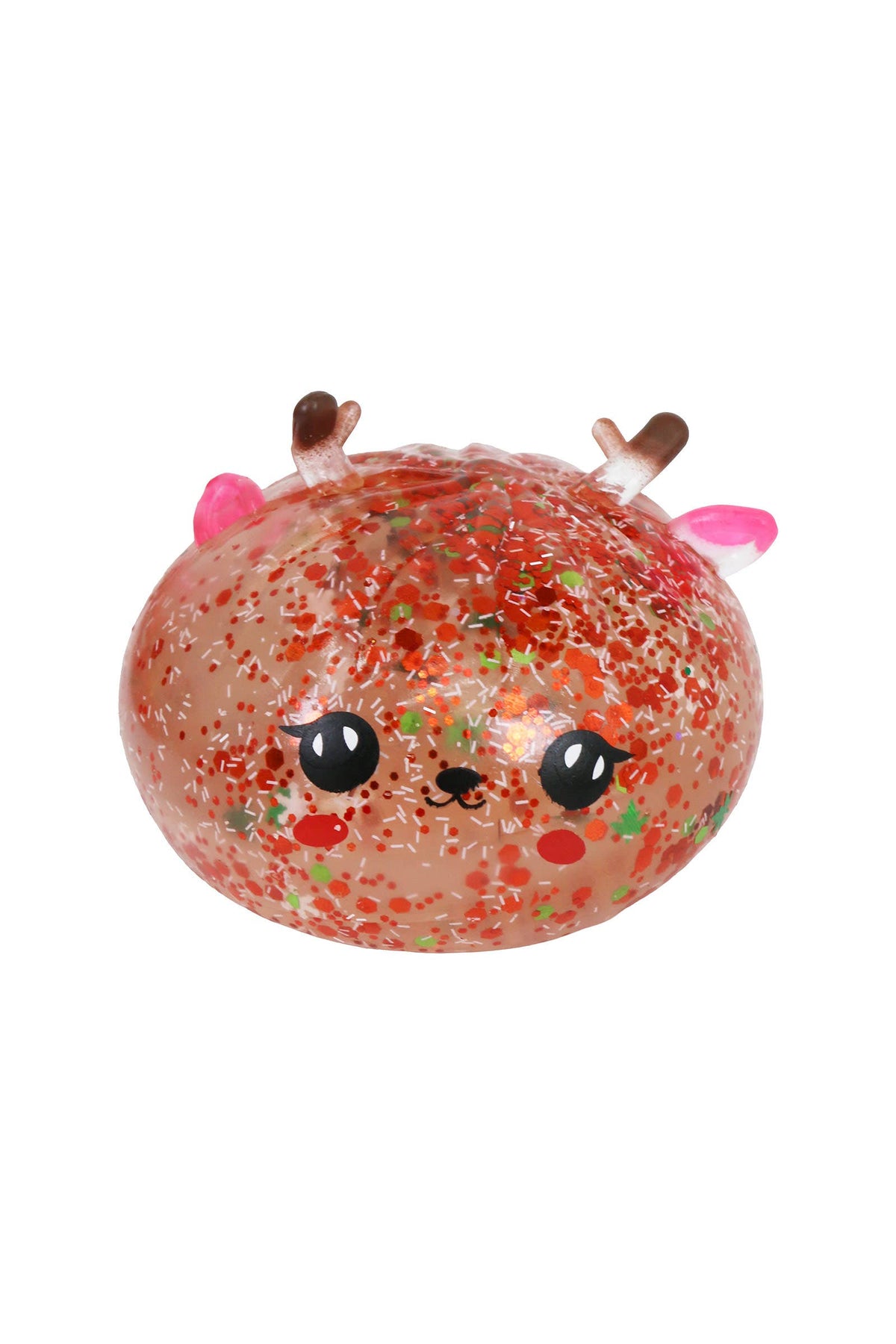 PREORDER : Christmas Reindeer Bao Dumpling Jelly Slime Filled Squishy: ASSORTED / ONE SIZE