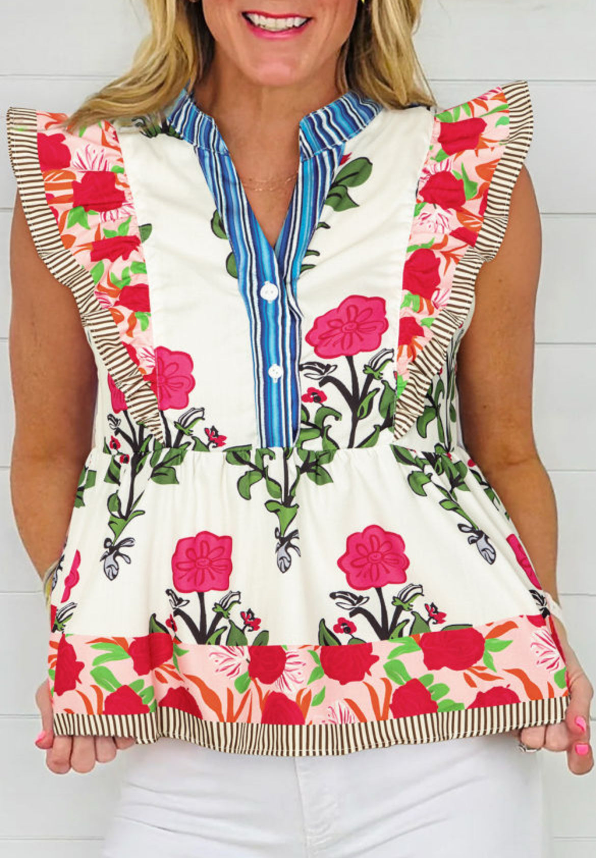 CLEARANCE: The Lizzy Dupe blouse