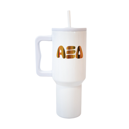 40oz 24 Karat Sorority Tumbler: KAPPA KAPPA GAMMA