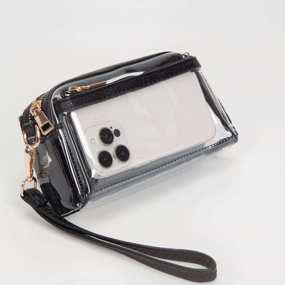 Stacy Clear Game Day/Stadium Bag Purse : Gold