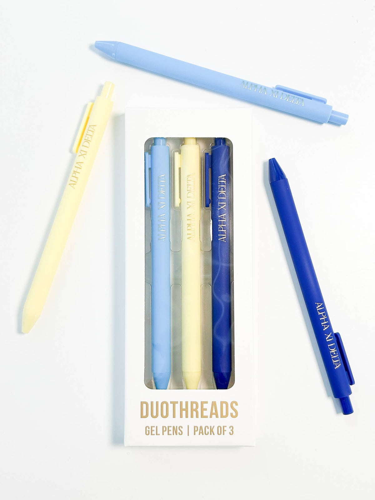 Lettered Luxe Sorority Pens: ALPHA GAMMA DELTA