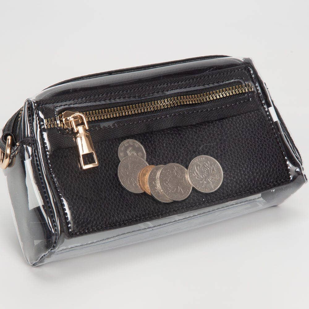Stacy Clear Game Day/Stadium Bag Purse : Gold