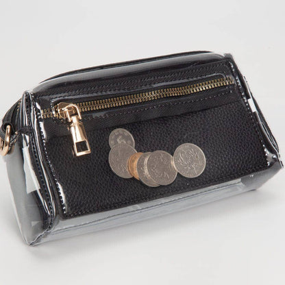 Stacy Clear Game Day/Stadium Bag Purse : Gold