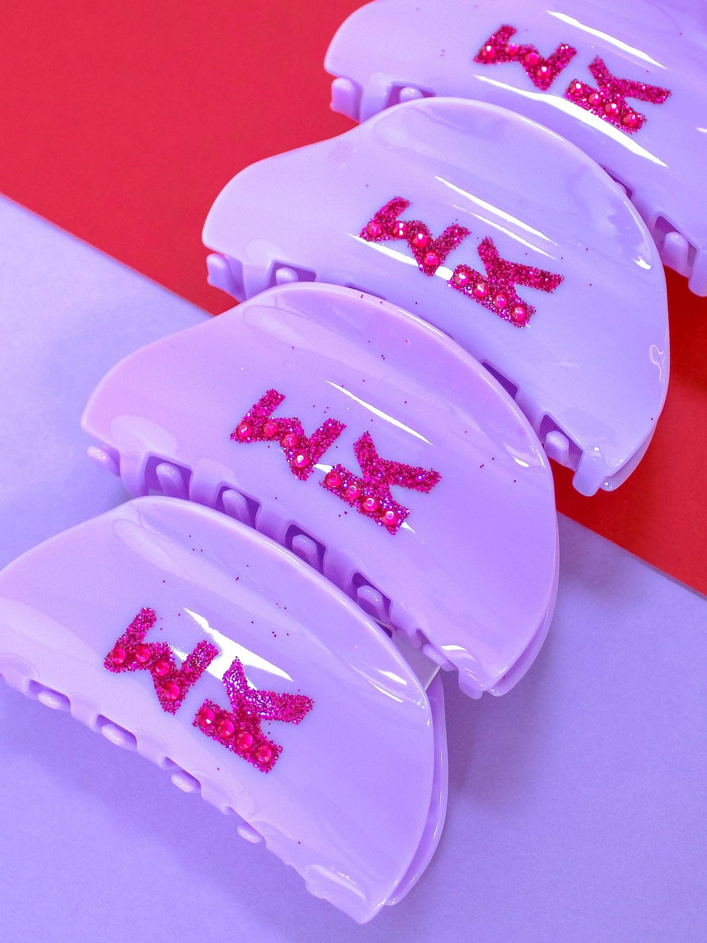 Girl On the Go Hair Claw Sorority Clip: ALPHA GAMMA DELTA