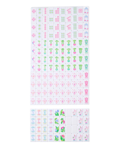 Poppy Debutante Mahjong Tile Set