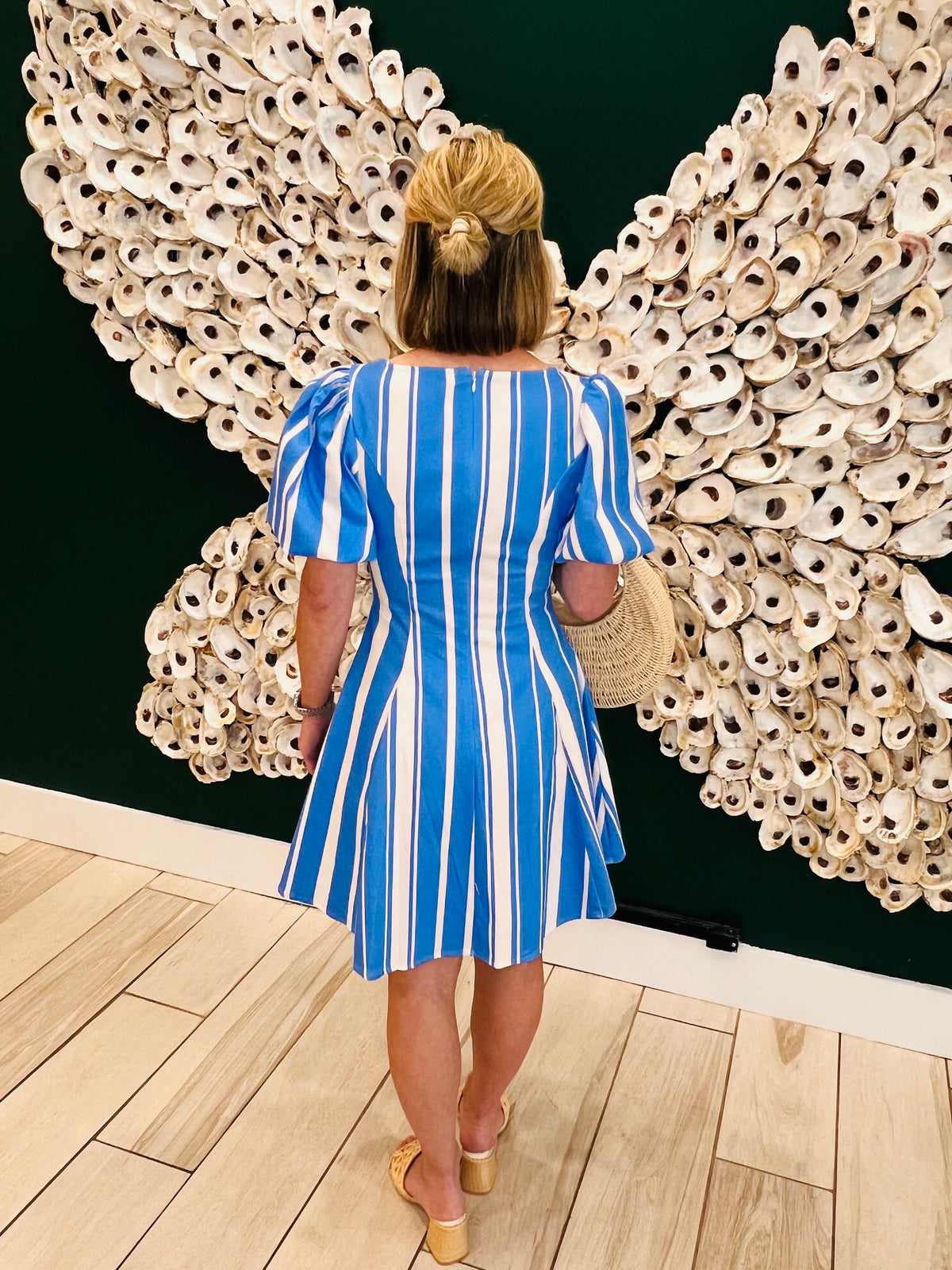 Flying Tomato striped  mini dress
