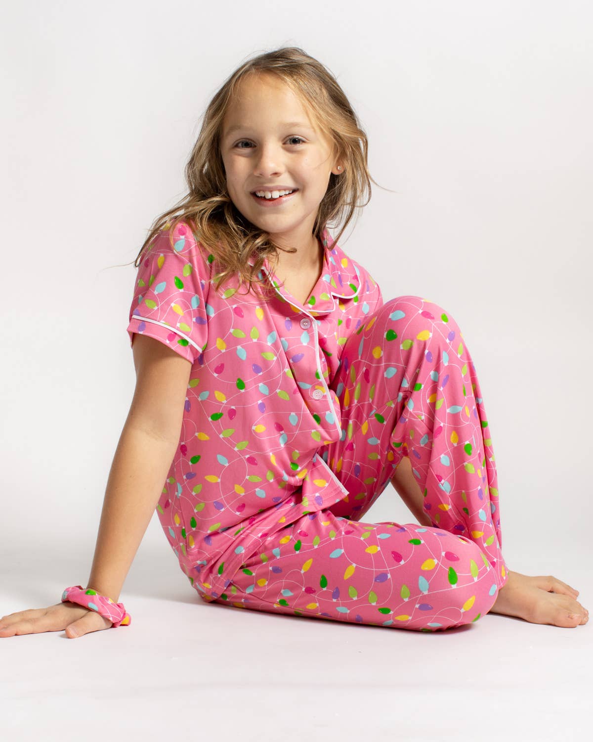 PREORDER Big Girls Light It Up Short Sleeve Pajama Set