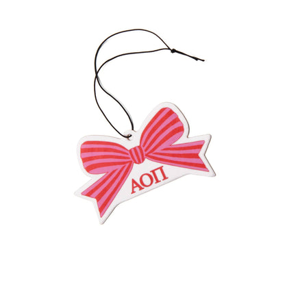 Sorority BOW-DACIOUS Air Freshener: Phi Mu