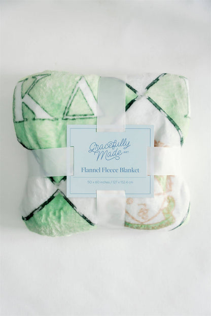 Kappa Delta Flannel Fleece Blanket, Sorority