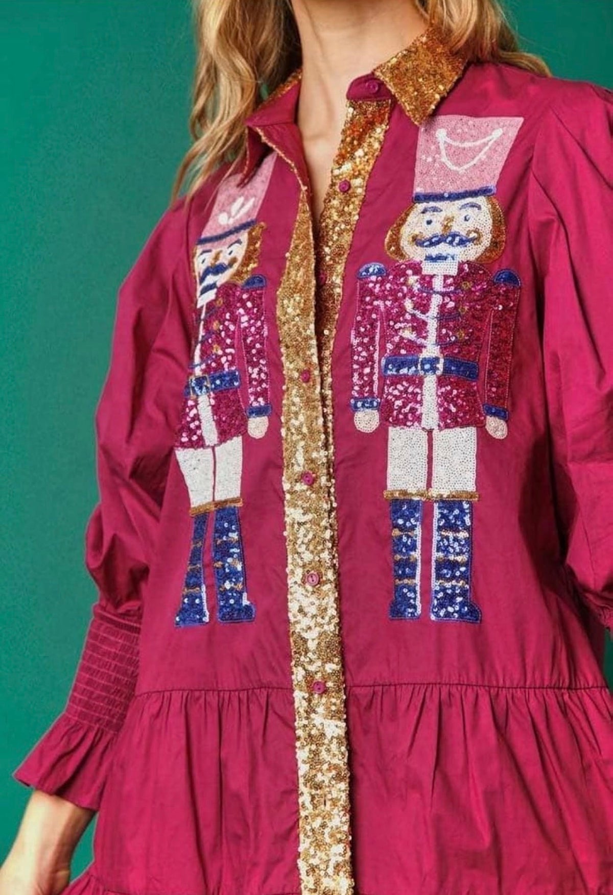 Sequins Nutcracker Christmas dress