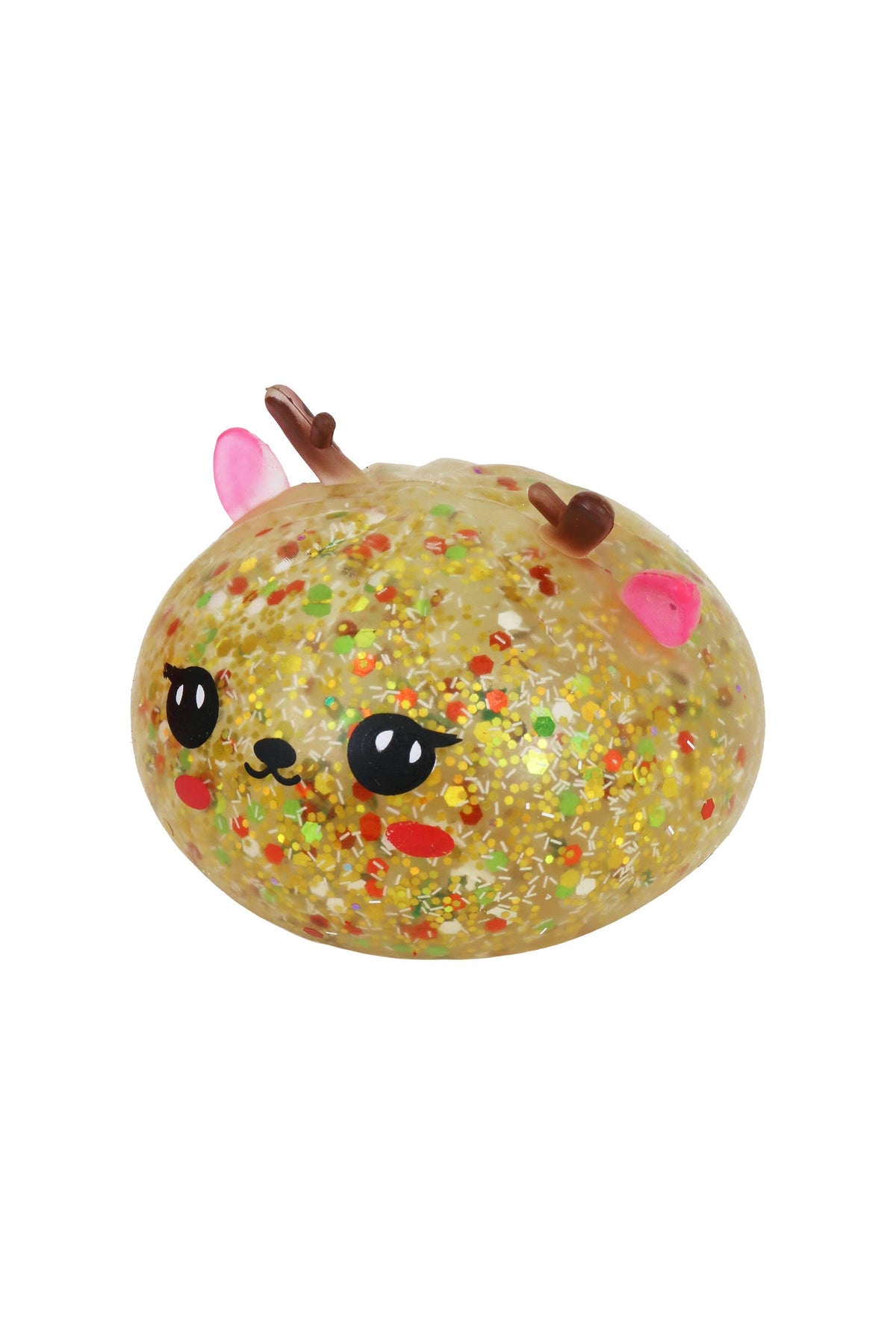 PREORDER : Christmas Reindeer Bao Dumpling Jelly Slime Filled Squishy: ASSORTED / ONE SIZE