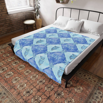 Kappa Kappa Gamma Flannel Fleece Blanket, Sorority