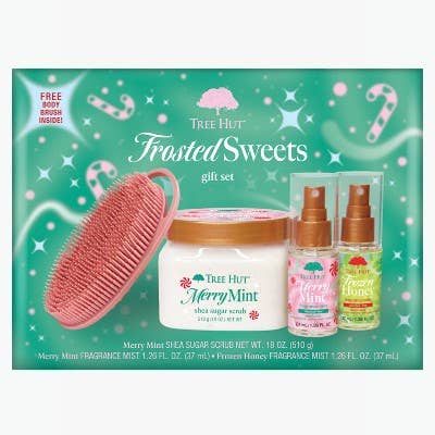 Tree Hut Frosted Sweets Exclusive Gift Set 3pc with Gift Bag