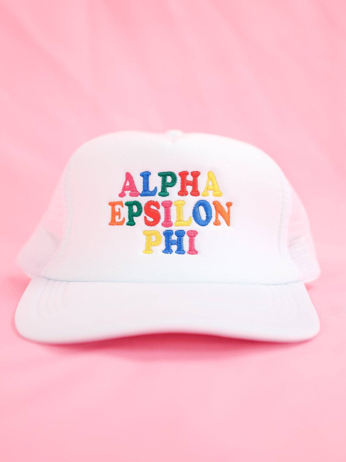 Sorority Fun Times Trucker Hat: PHI MU