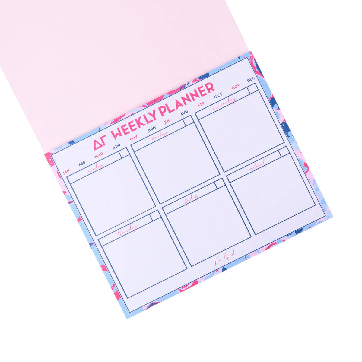 Sorority Desk Planner: Chi Omega