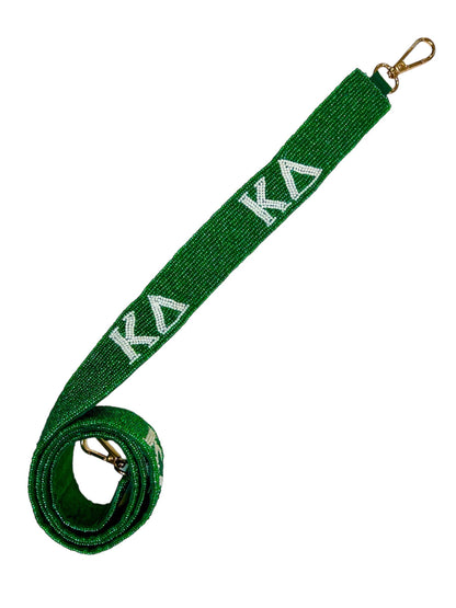 Sorority Beaded Purse Straps - Alpha Omicron Pi