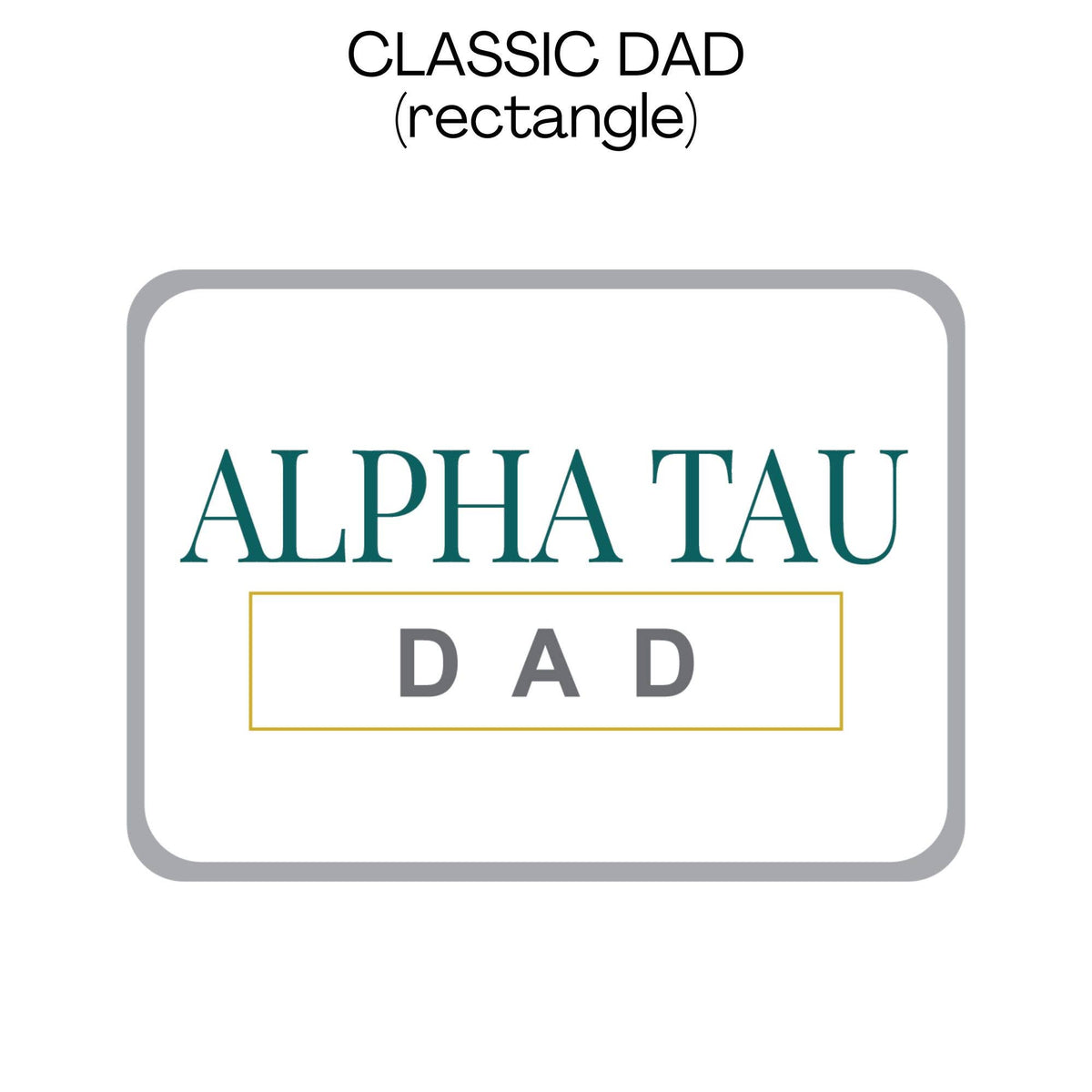Sorority DAD Can Coolers - Greek dad / Alpha Omicron Pi / Slim