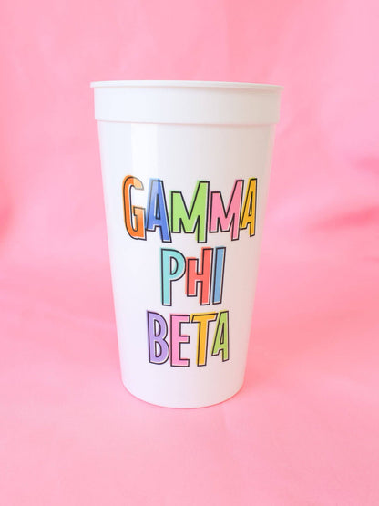 Bring On the Fun Stadium Cup: DELTA GAMMA