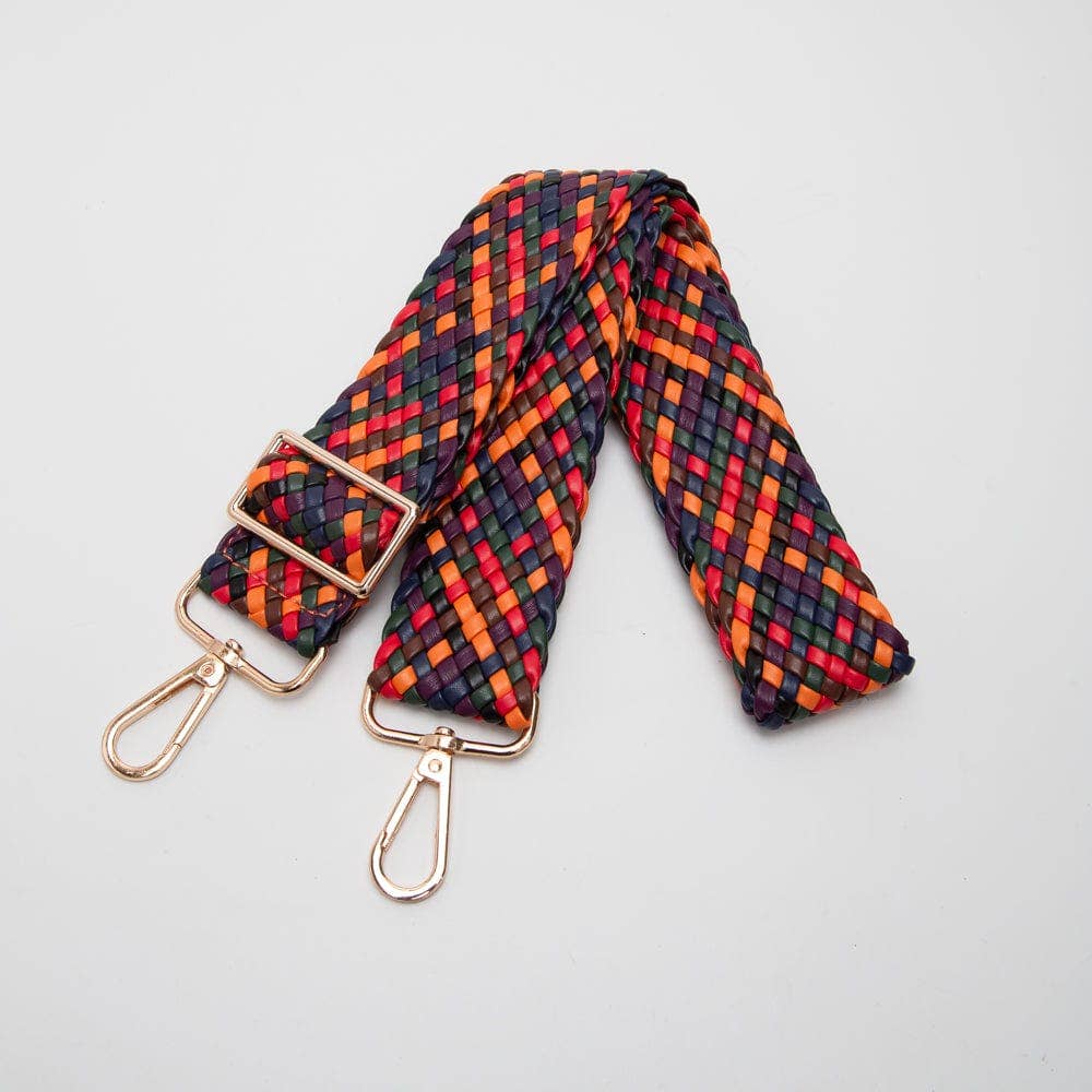 Bella Woven Women's Bag  / Purse Strap: Black