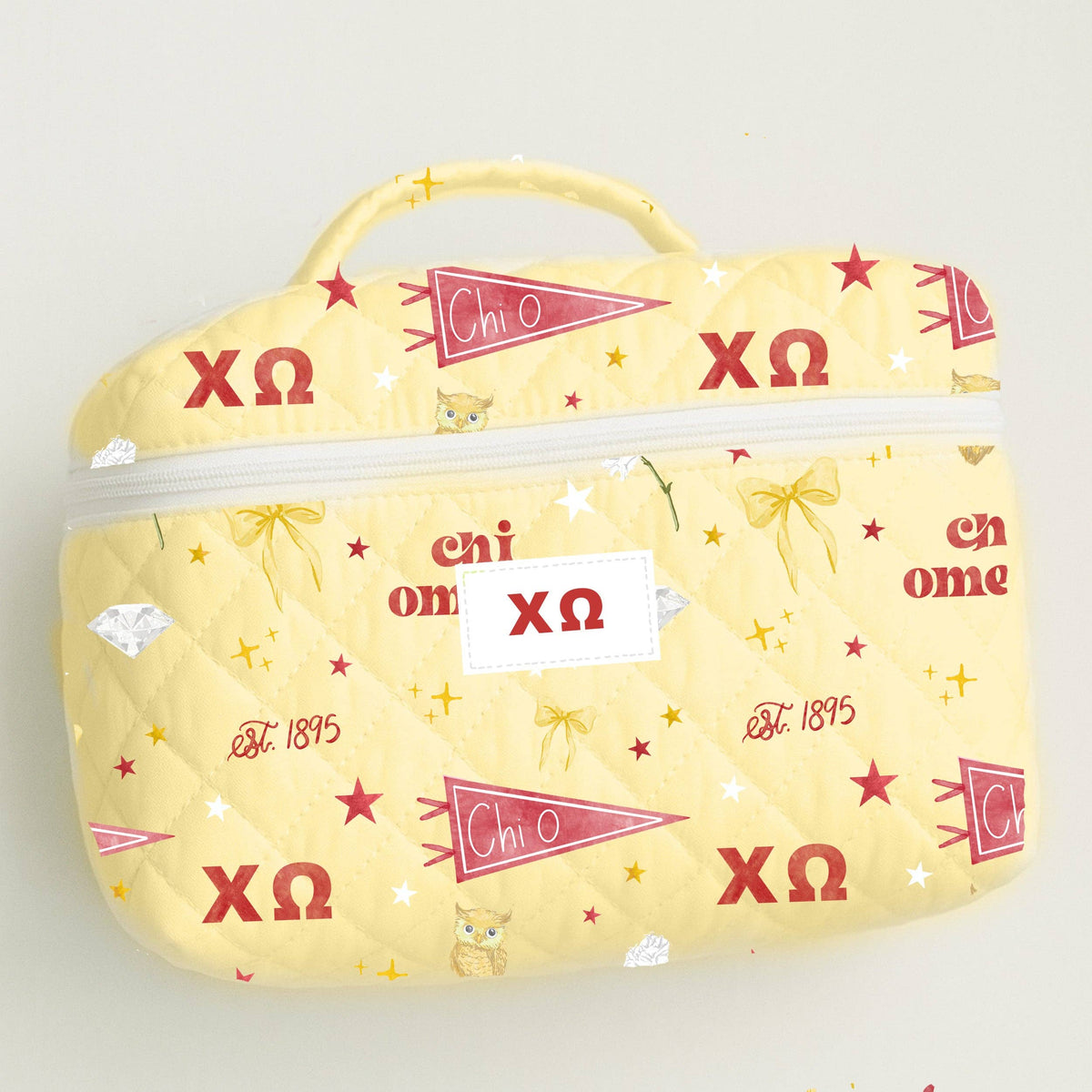 Chi Omega Toiletry Bag