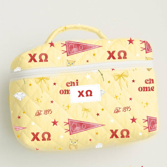 Chi Omega Toiletry Bag