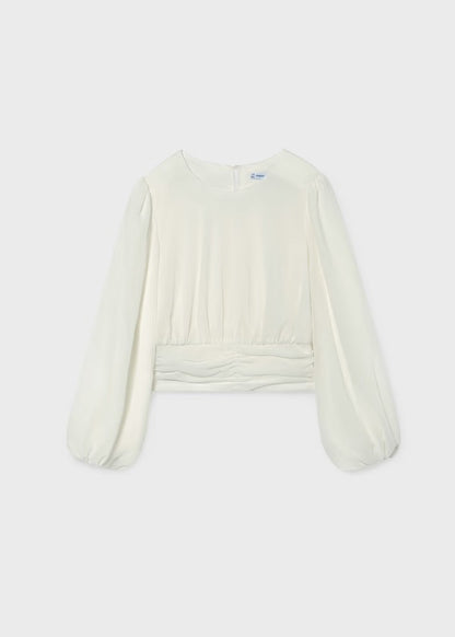 Mayoral Girl chiffon blouse