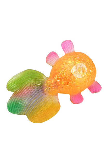 PREORDER : Rainbow Goldfish Glitter Maltose Putty Slime Filled Squishy: ASSORTED / ONE SIZE