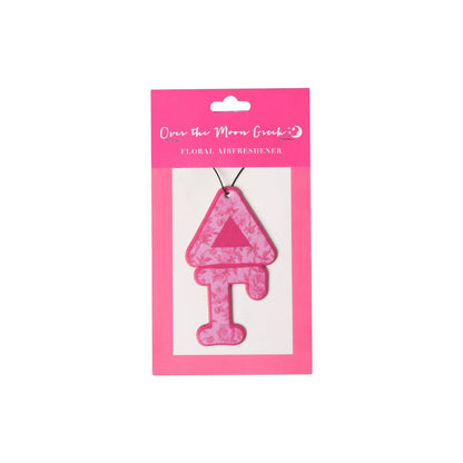 Sorority FLORAL Air Freshener: Phi Mu
