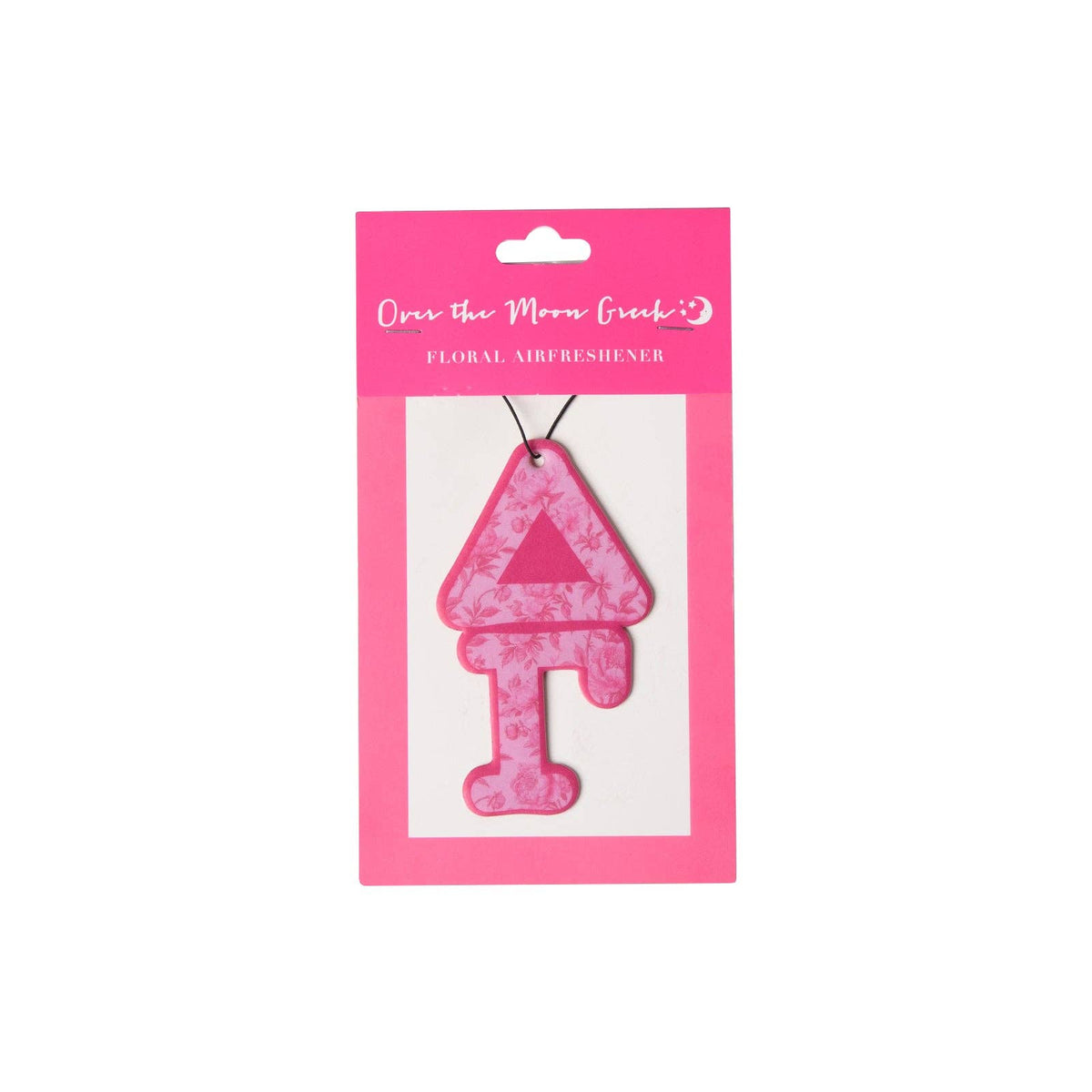 Sorority FLORAL Air Freshener: Alpha Omicron Pi