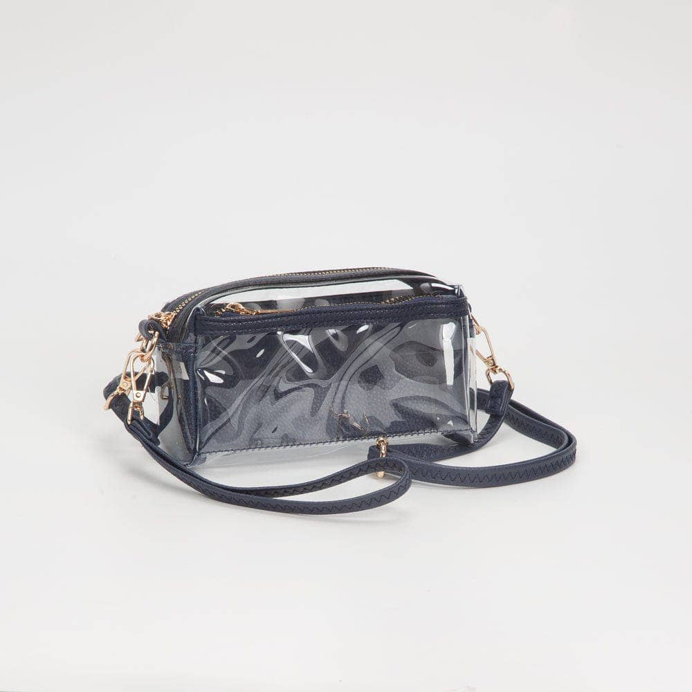 Stacy Clear Game Day/Stadium Bag Purse : Gold