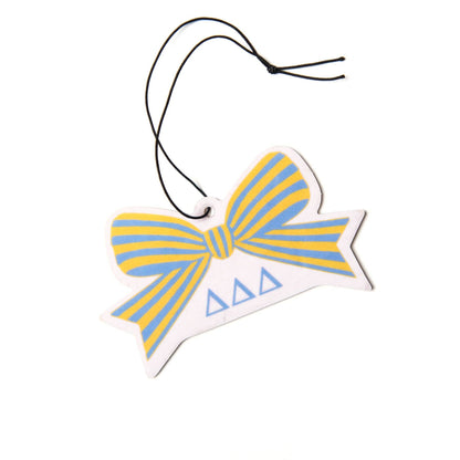 Sorority BOW-DACIOUS Air Freshener: Phi Mu