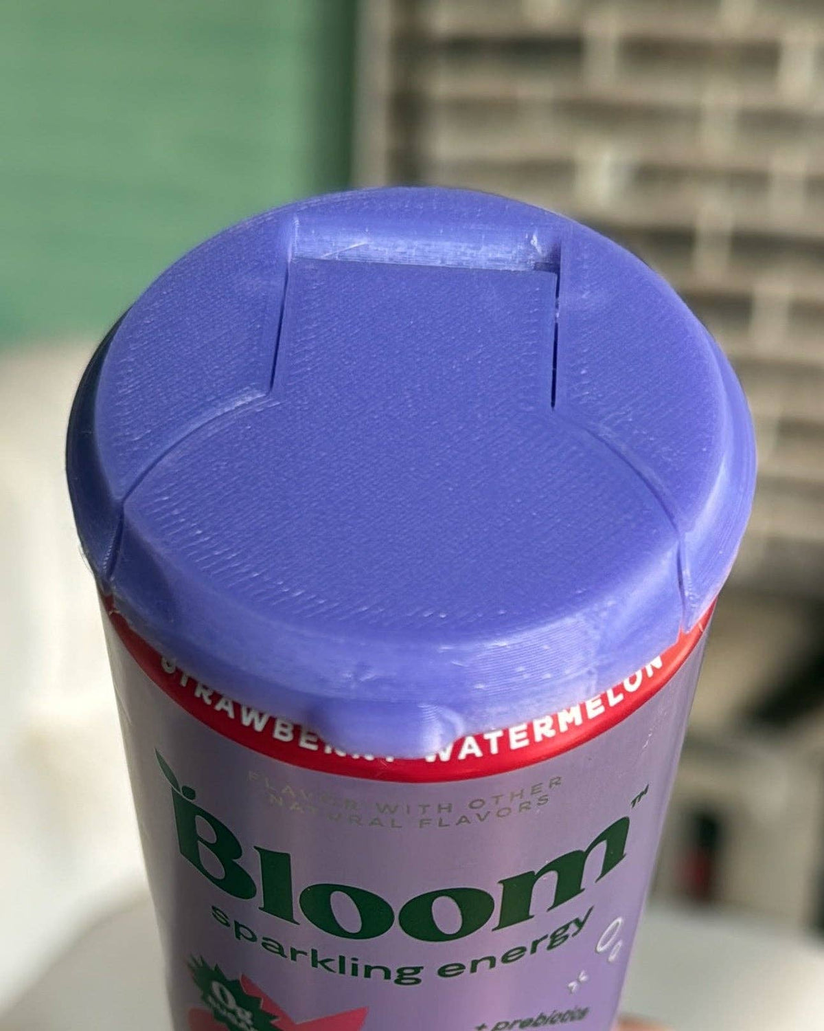 Sipzey Skinny Can Lid : Blue Sapphire (Jewel Collection)