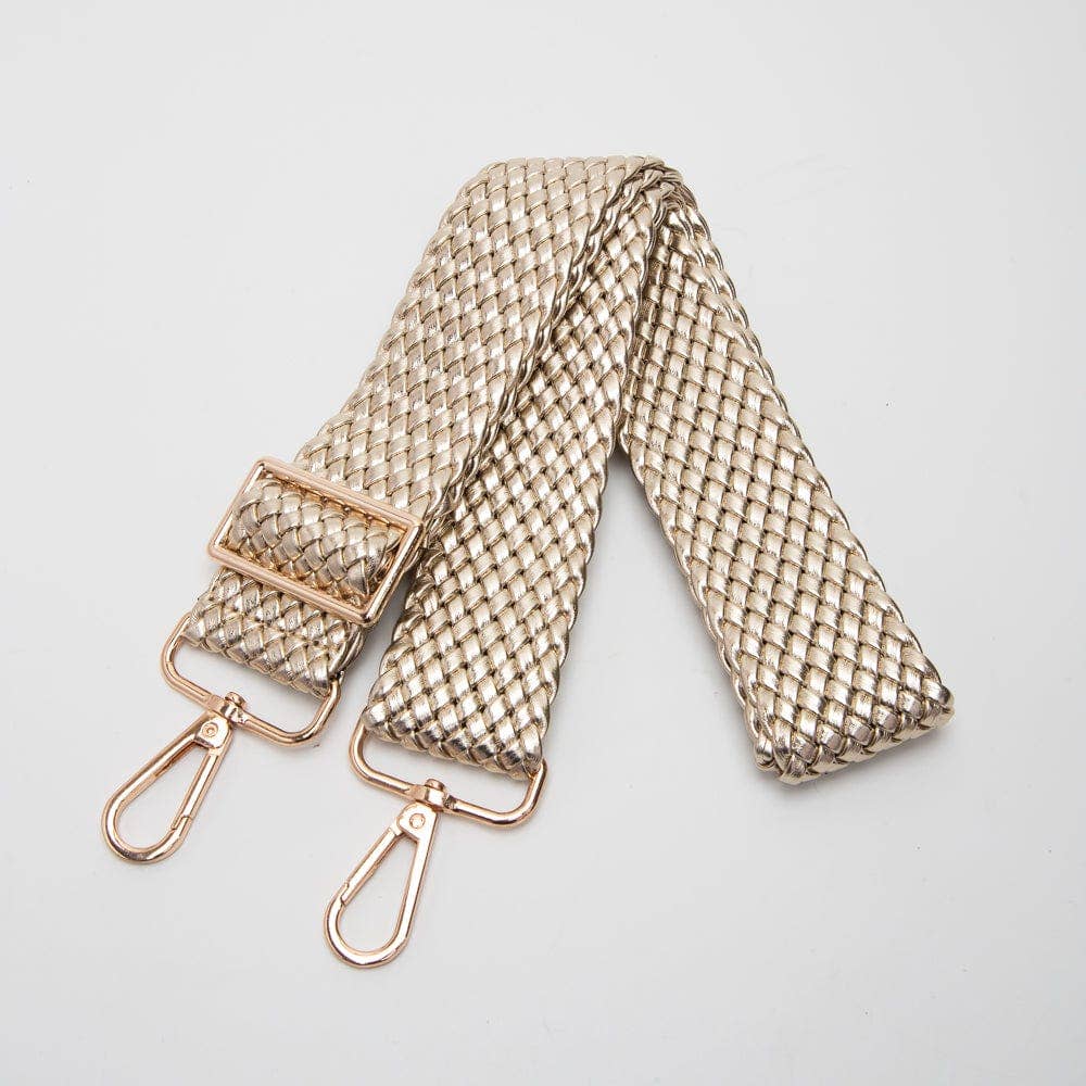 Bella Woven Women's Bag  / Purse Strap: Black